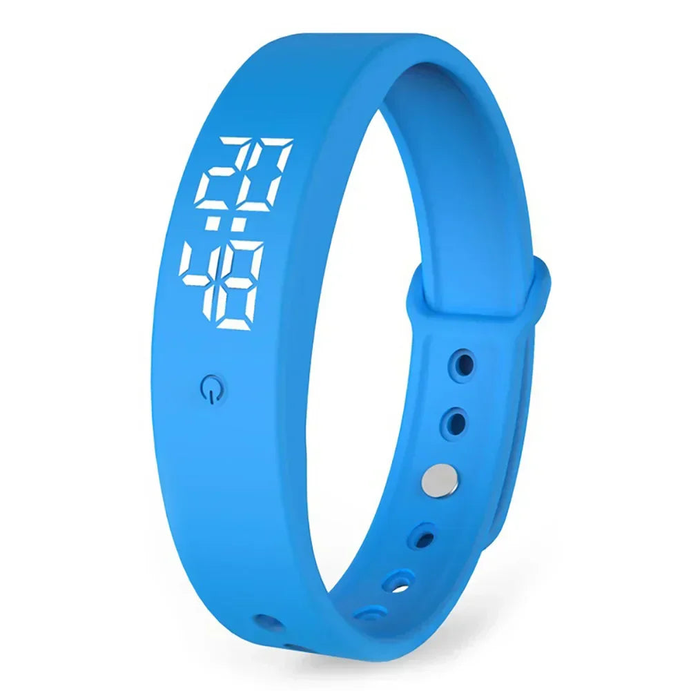 VibeFit V9 – Elegante wasserdichte Smartwatch mit geräuschlosen Alarme