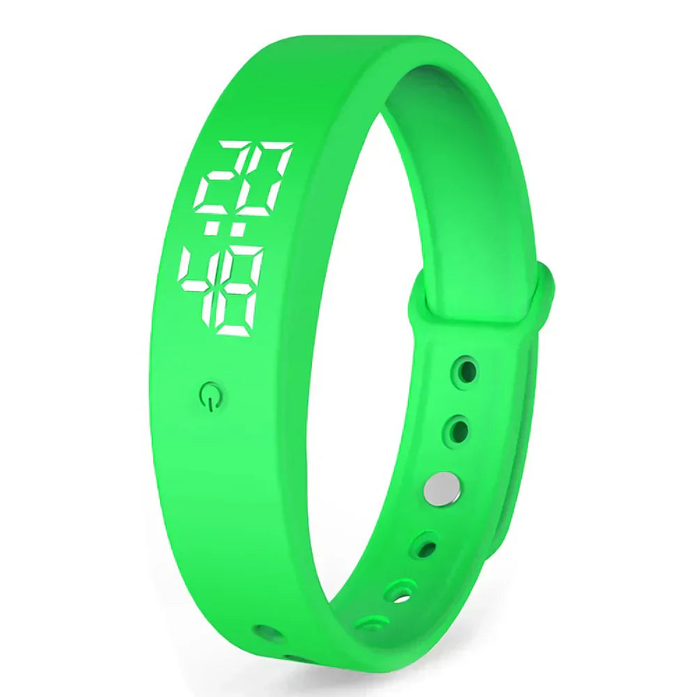 VibeFit V9 – Elegante wasserdichte Smartwatch mit geräuschlosen Alarme
