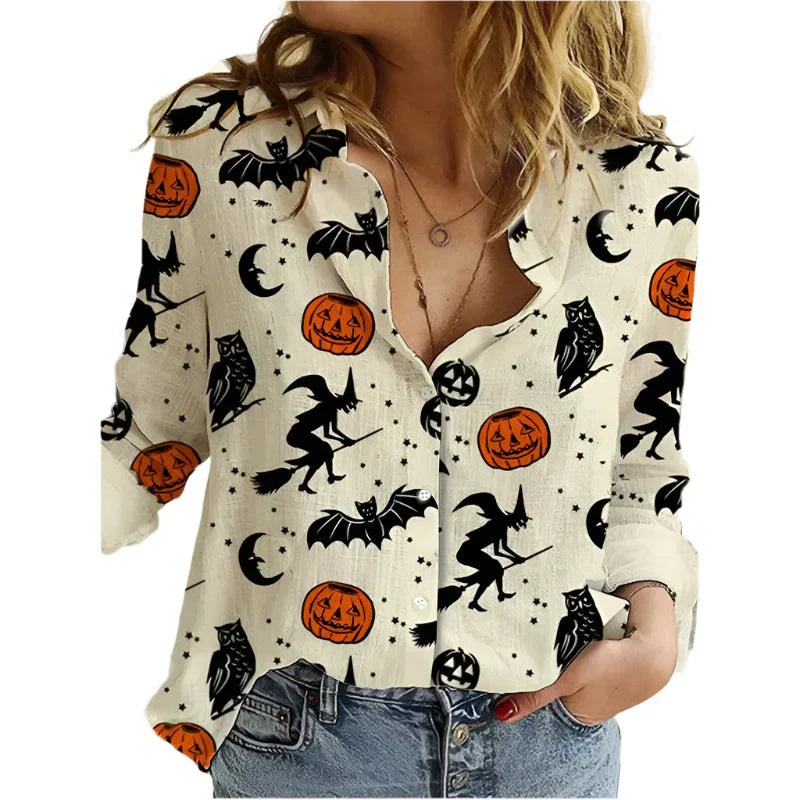 Dina - Unheimliche Damenbluse