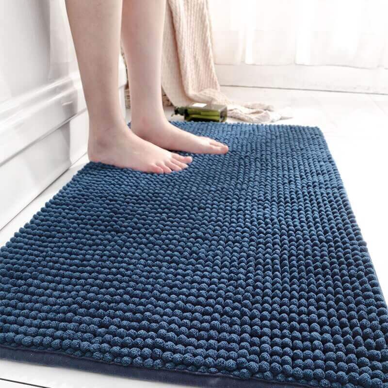 PebbleSoft - Strukturierte Badematte mit Kieselstein-Design