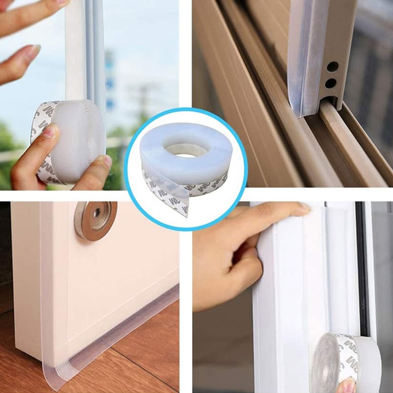 SealGuard - Selbstklebende Dichtungsleiste für Türen und Fenster | 1+1 gratis