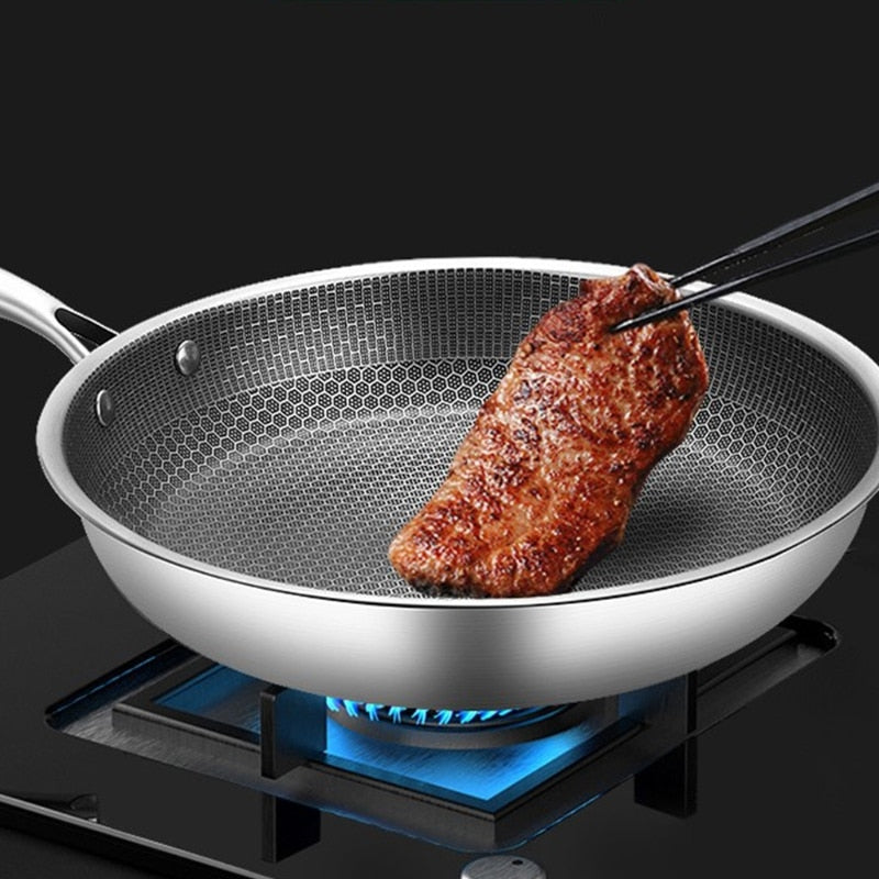ChefElite Premium Antihaft-Bratpfanne aus Edelstahl