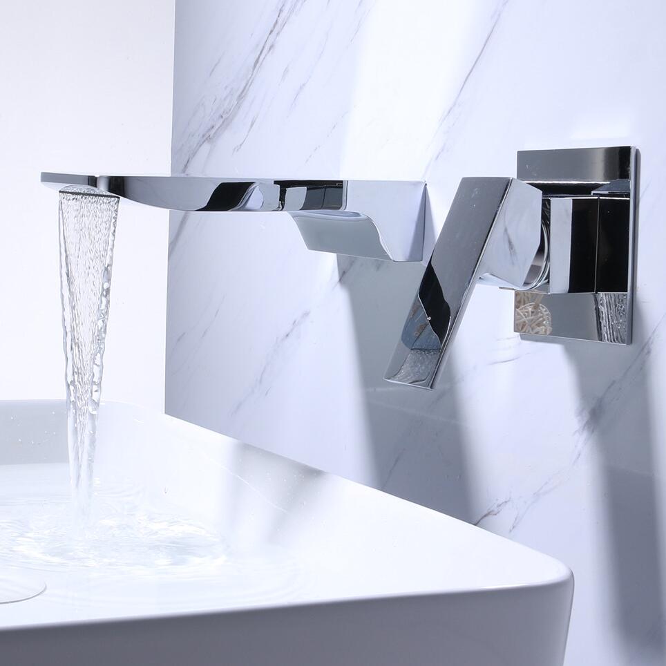 AquaFlow Moderne Wandmontierte Wasserhahn – Stilvolles Design & Praktische Funktionalität