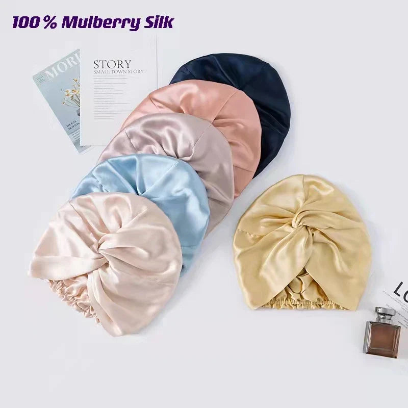 Josephine - Luxuriöse Satin-Dreh-Turban-Haarverpackung