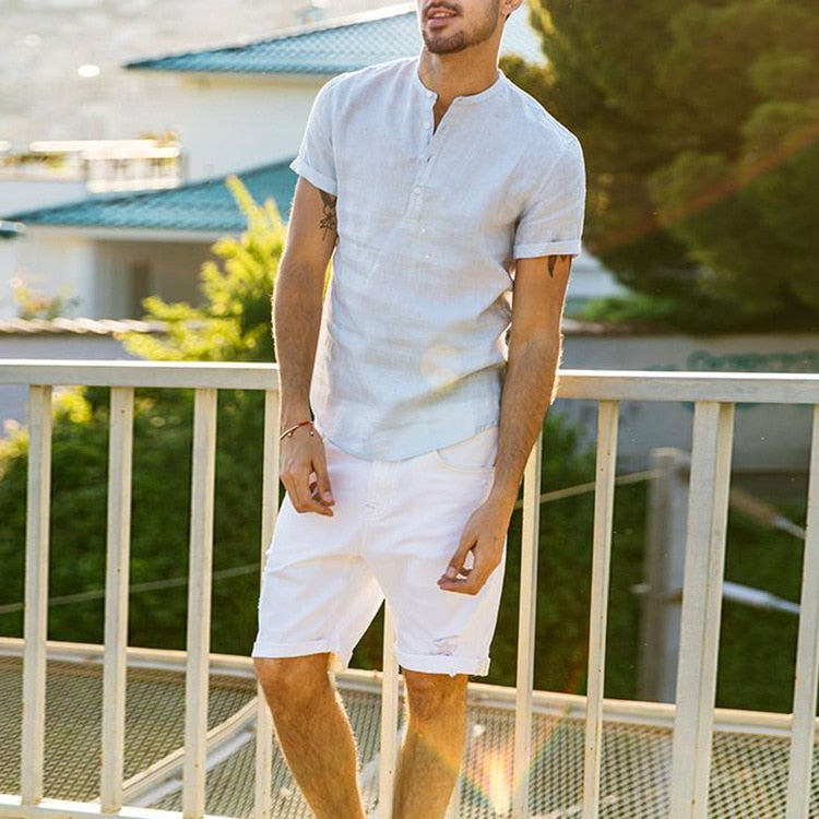 Kristoffer - Sommerliches Brise-Hemd