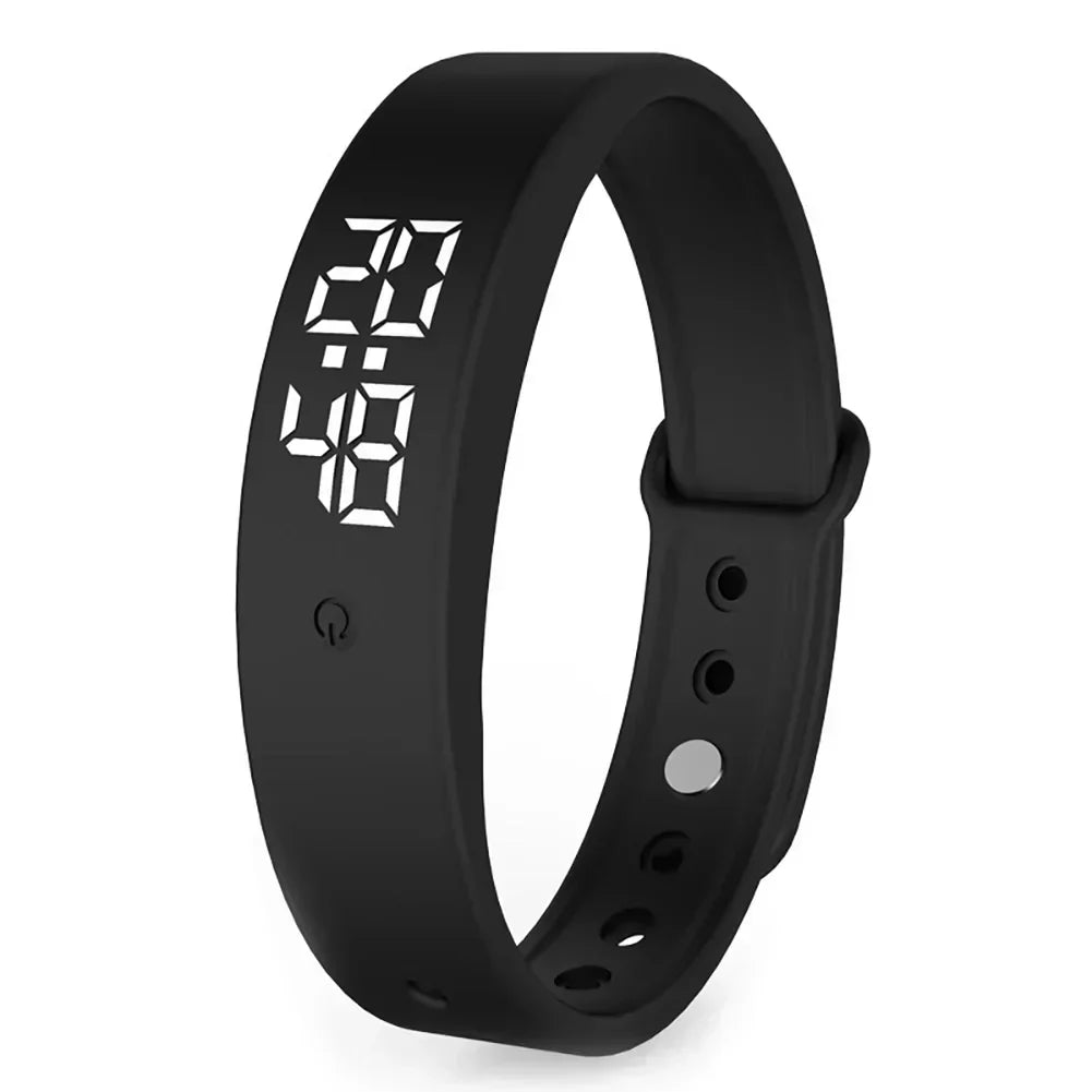 VibeFit V9 – Elegante wasserdichte Smartwatch mit geräuschlosen Alarme