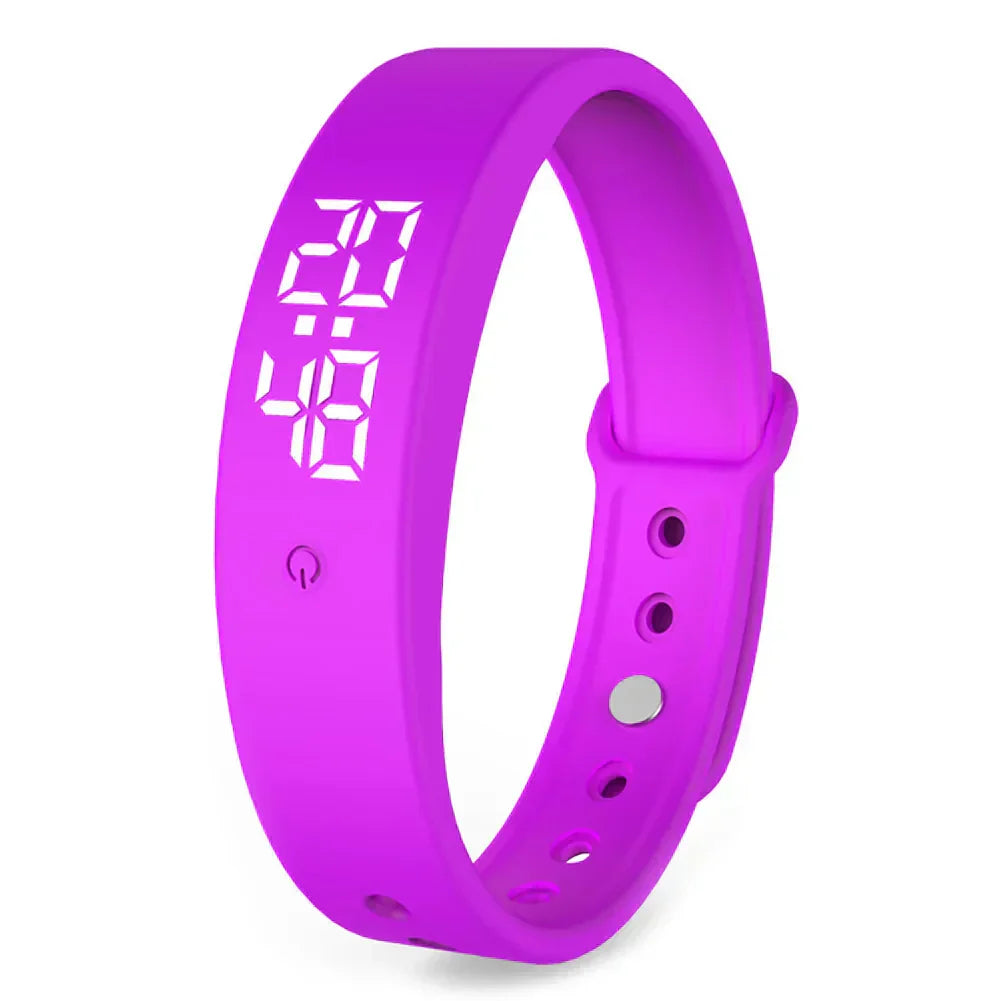 VibeFit V9 – Elegante wasserdichte Smartwatch mit geräuschlosen Alarme