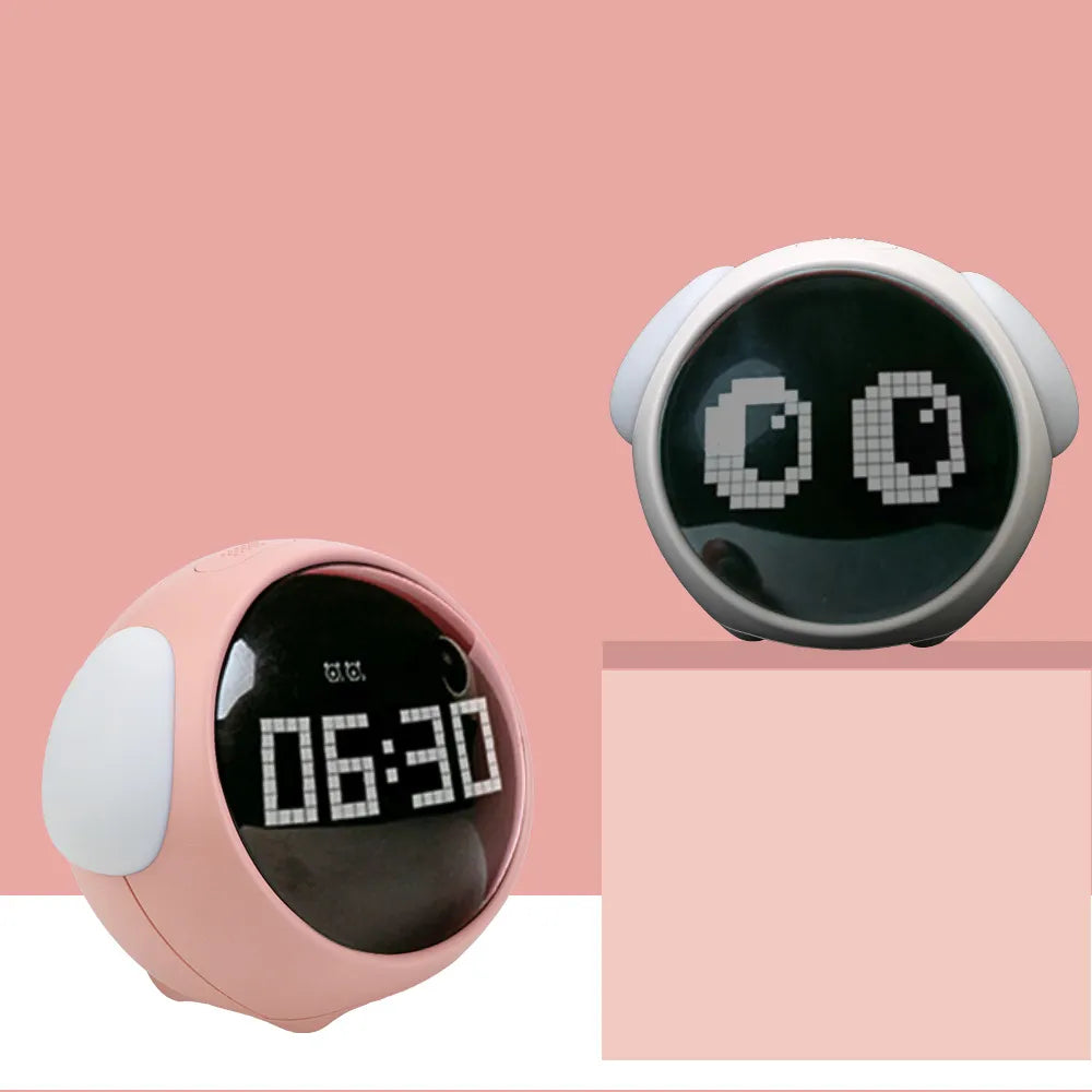 EmojiTime LED Wecker – Lustiges & Ausdrucksstarkes Digitaldisplay