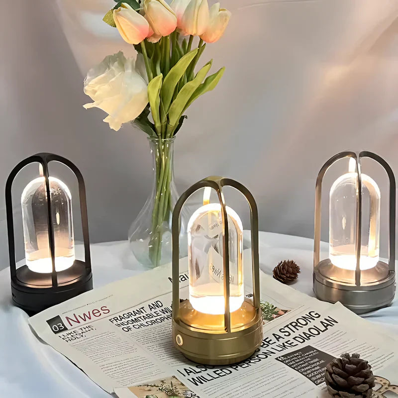 LumoArch Wiederaufladbare LED Tischlampe