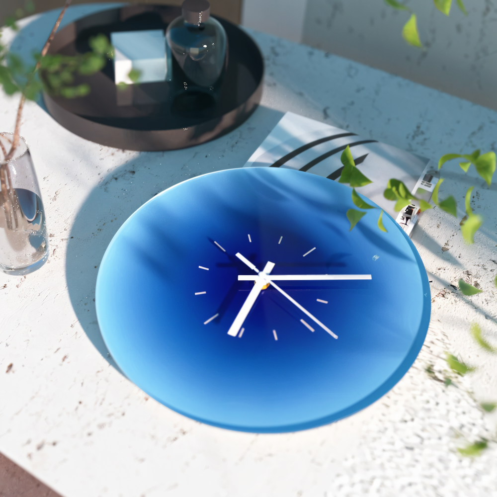 ClarityLux Stille Wanduhr – Elegante Moderne Uhr für Wohnzimmer und Einrichtung