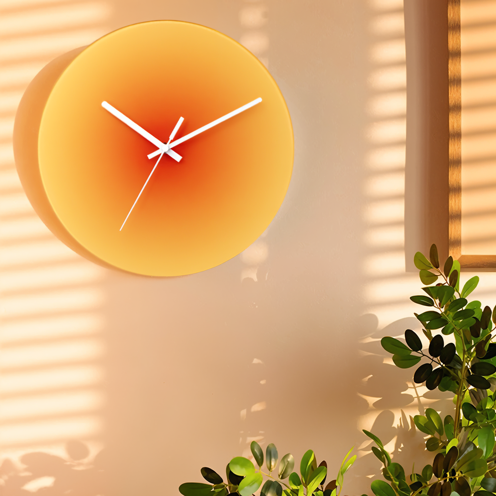 ClarityLux Stille Wanduhr – Elegante Moderne Uhr für Wohnzimmer und Einrichtung