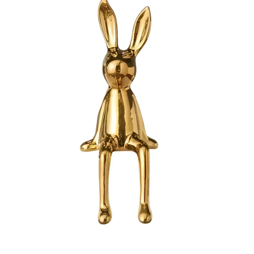 Moderne Osterhase Figurine