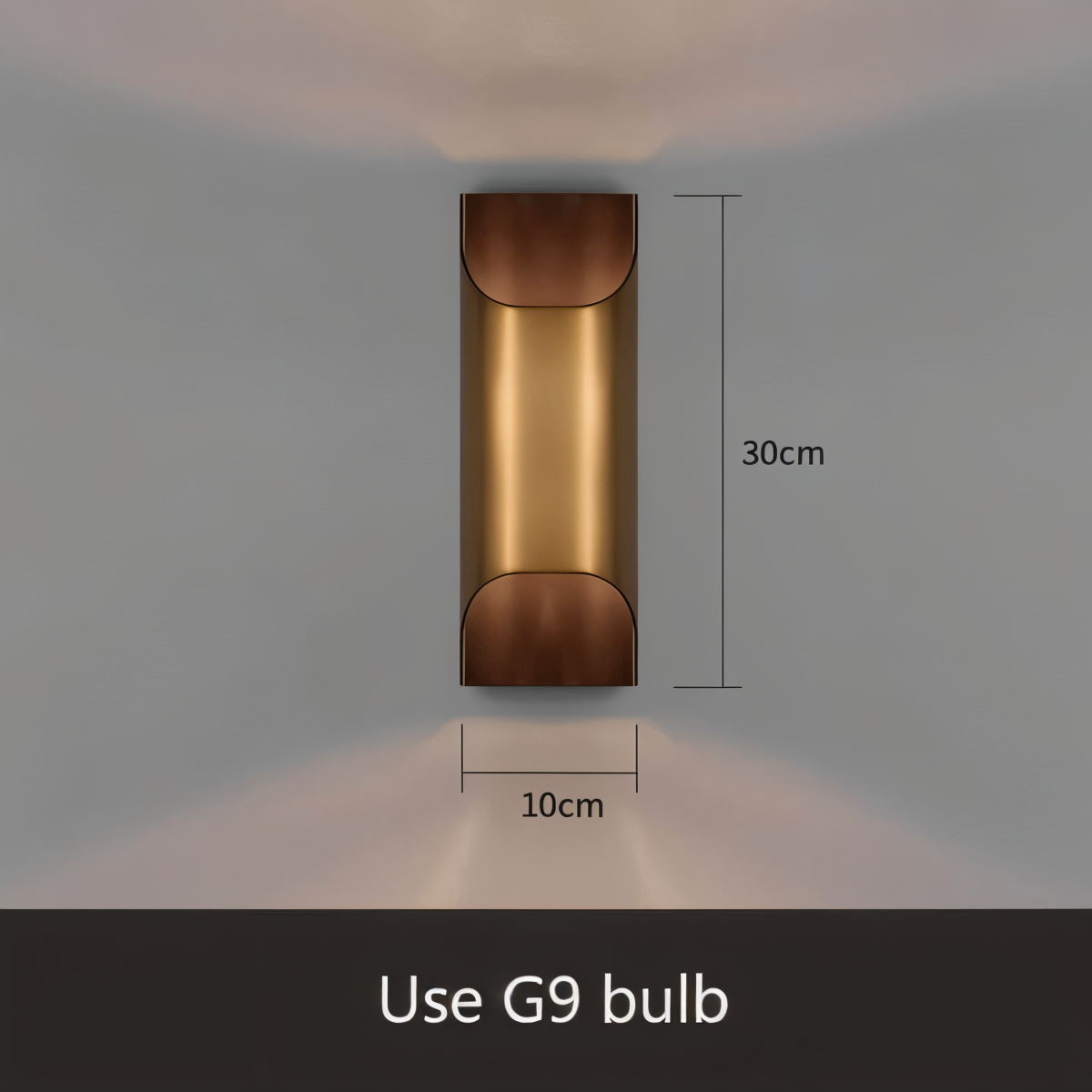 GildBeam Elegante LED Wandleuchte