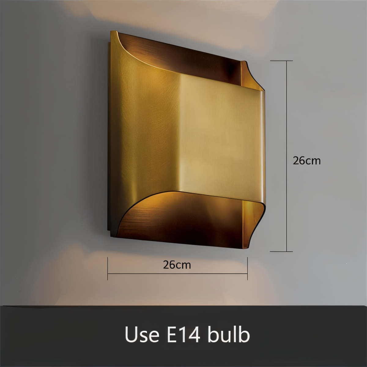 GildBeam Elegante LED Wandleuchte