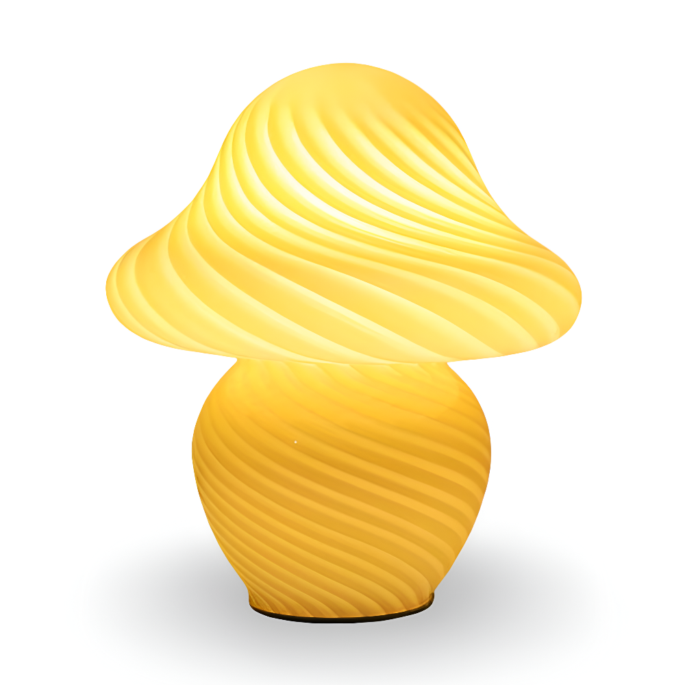 LumiGlow Schwamm-inspirierte Tischlampe – Elegante Beleuchtung für Gemütliche Innenräume