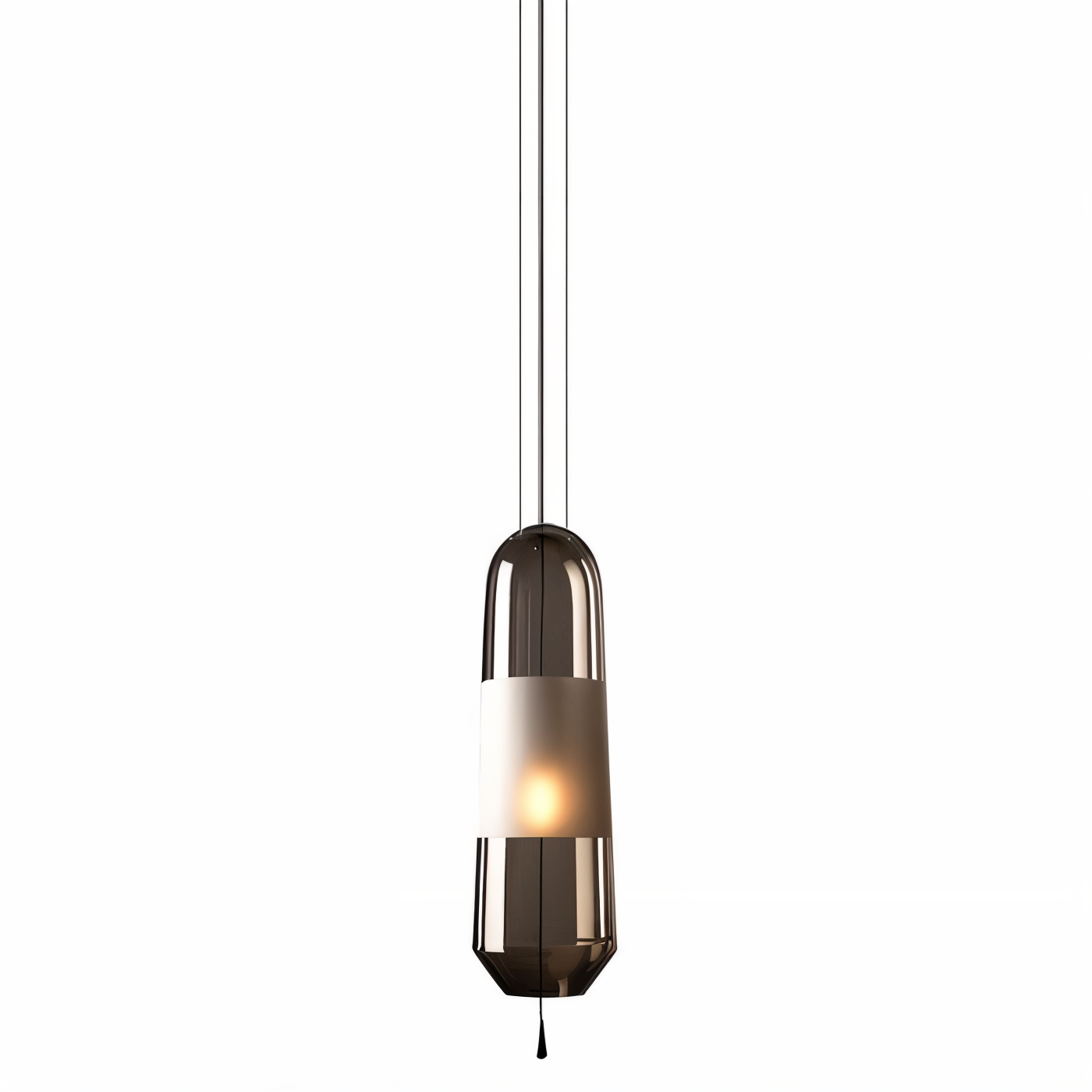 GlowCurve Retro Glaspendelleuchte