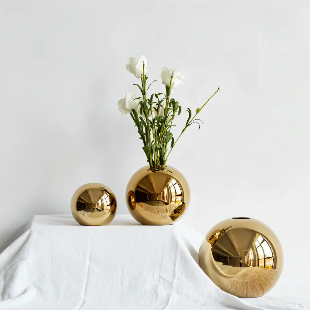LivaForm runde dekorative Vase