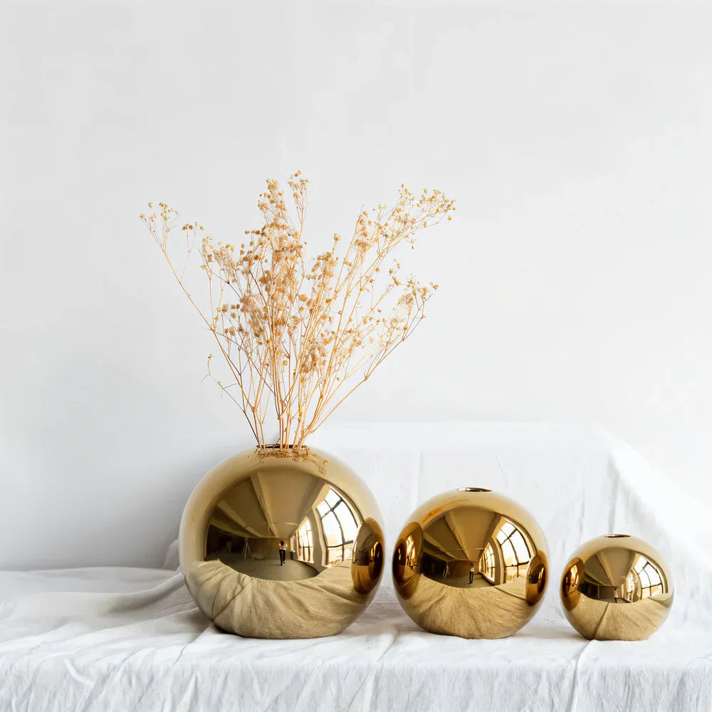 LivaForm runde dekorative Vase