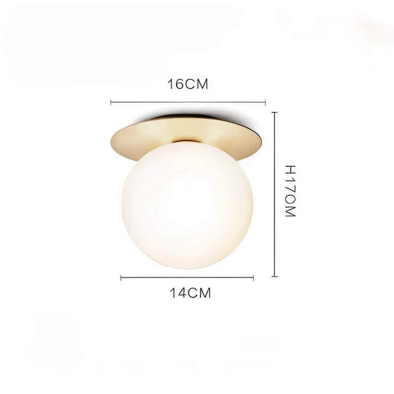 GlowOrb LED-Globus-Hängelampe