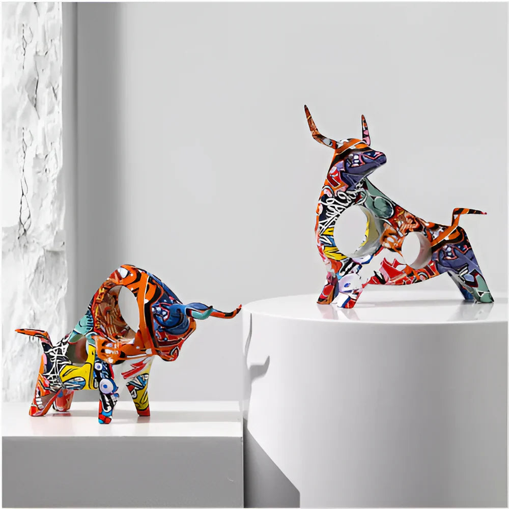 Künstlerische Ko-Figurine