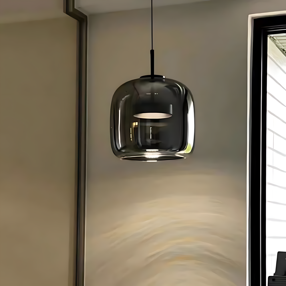 ClaraGlow Moderne Glaspendellampe – Elegante Beleuchtung für modernes Interieur