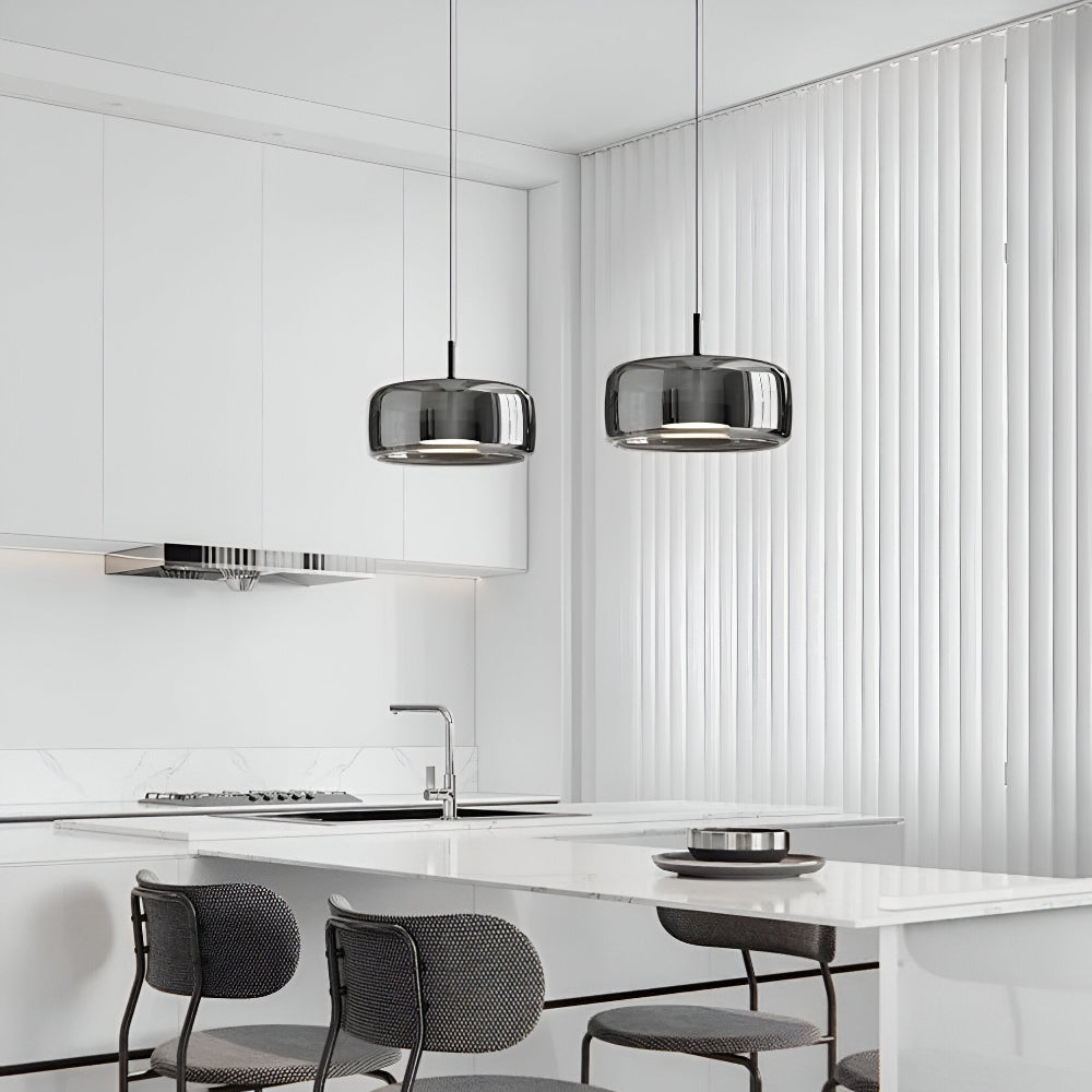ClaraGlow Moderne Glaspendellampe – Elegante Beleuchtung für modernes Interieur