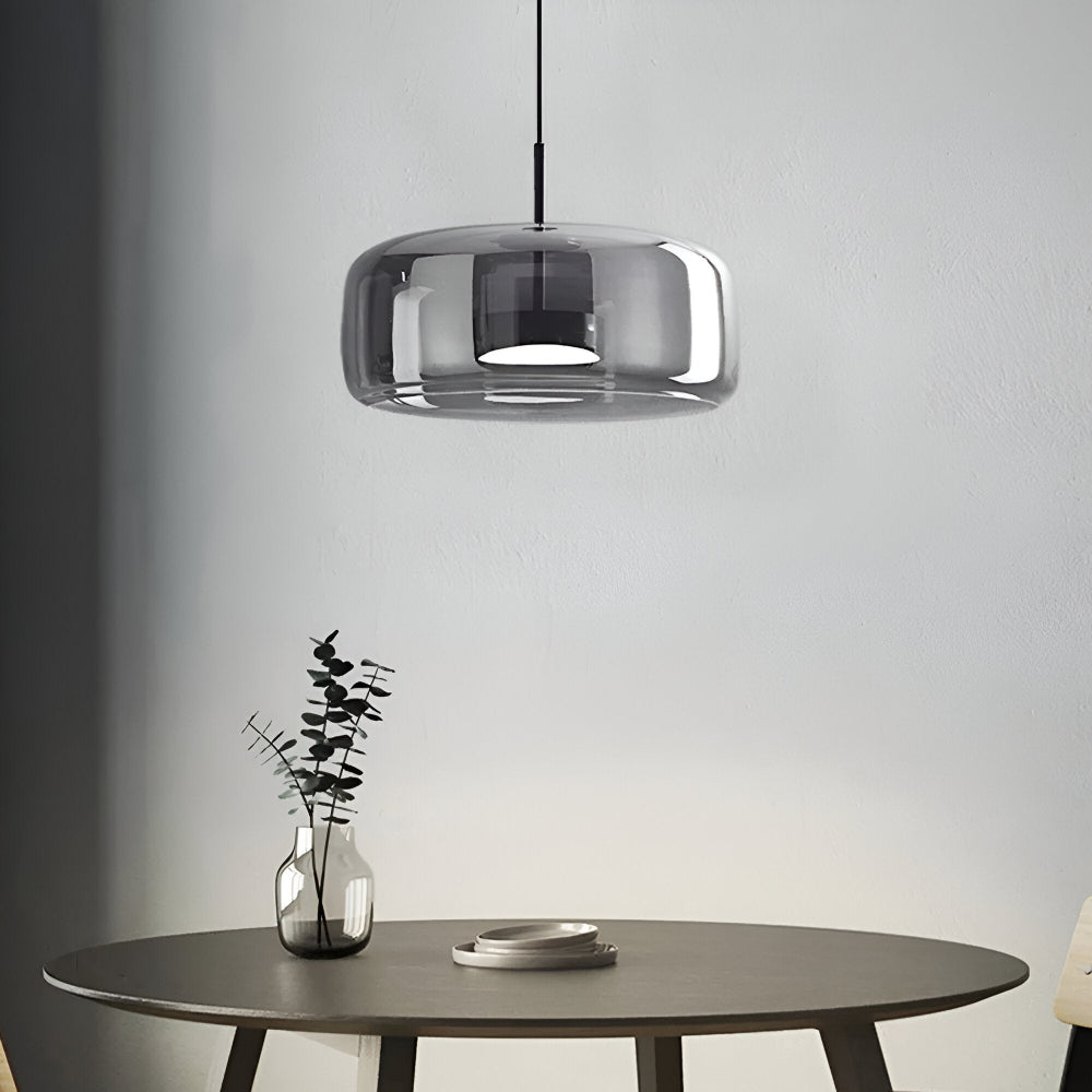 ClaraGlow Moderne Glaspendellampe – Elegante Beleuchtung für modernes Interieur