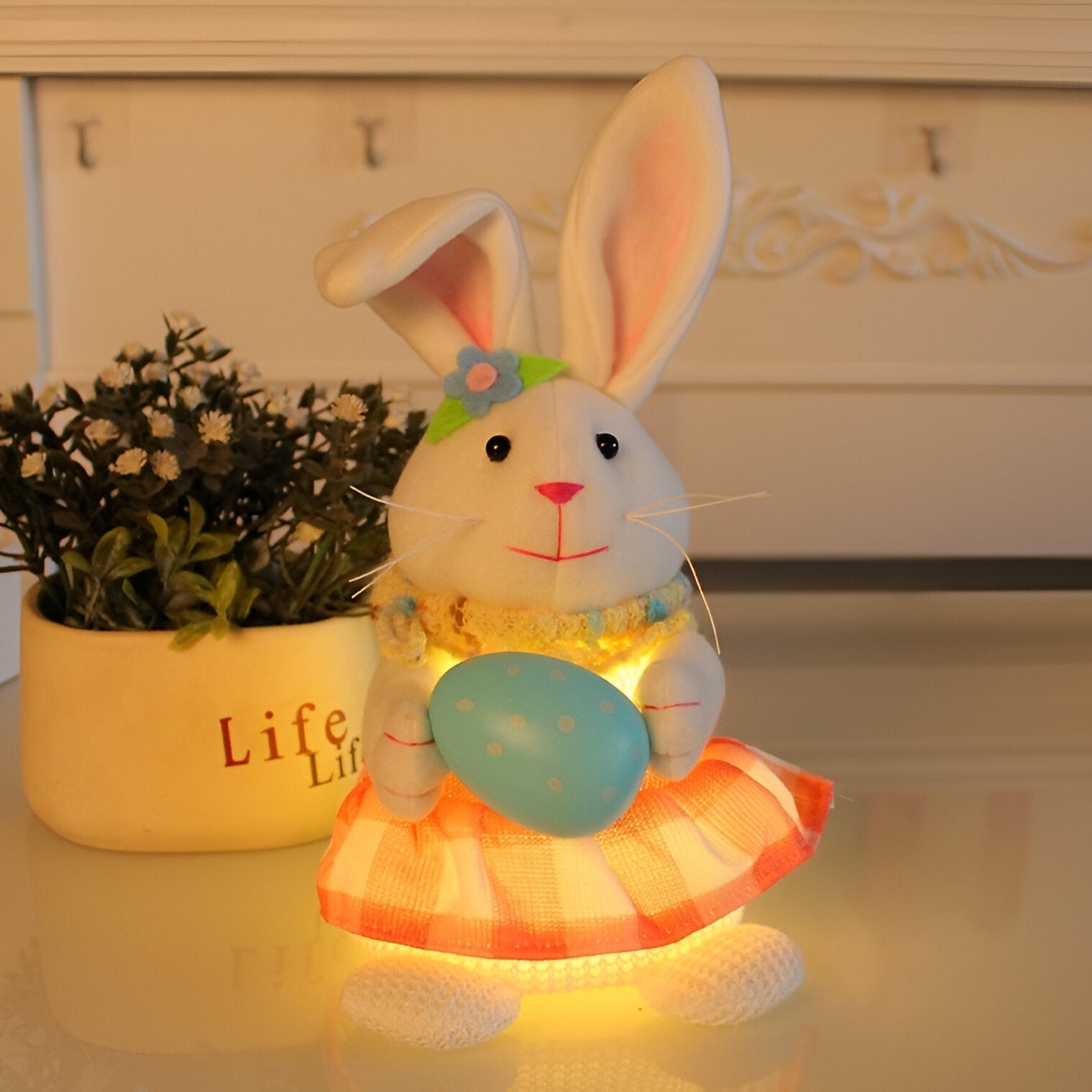 BunnyGlow Weiches LED Nachtlicht