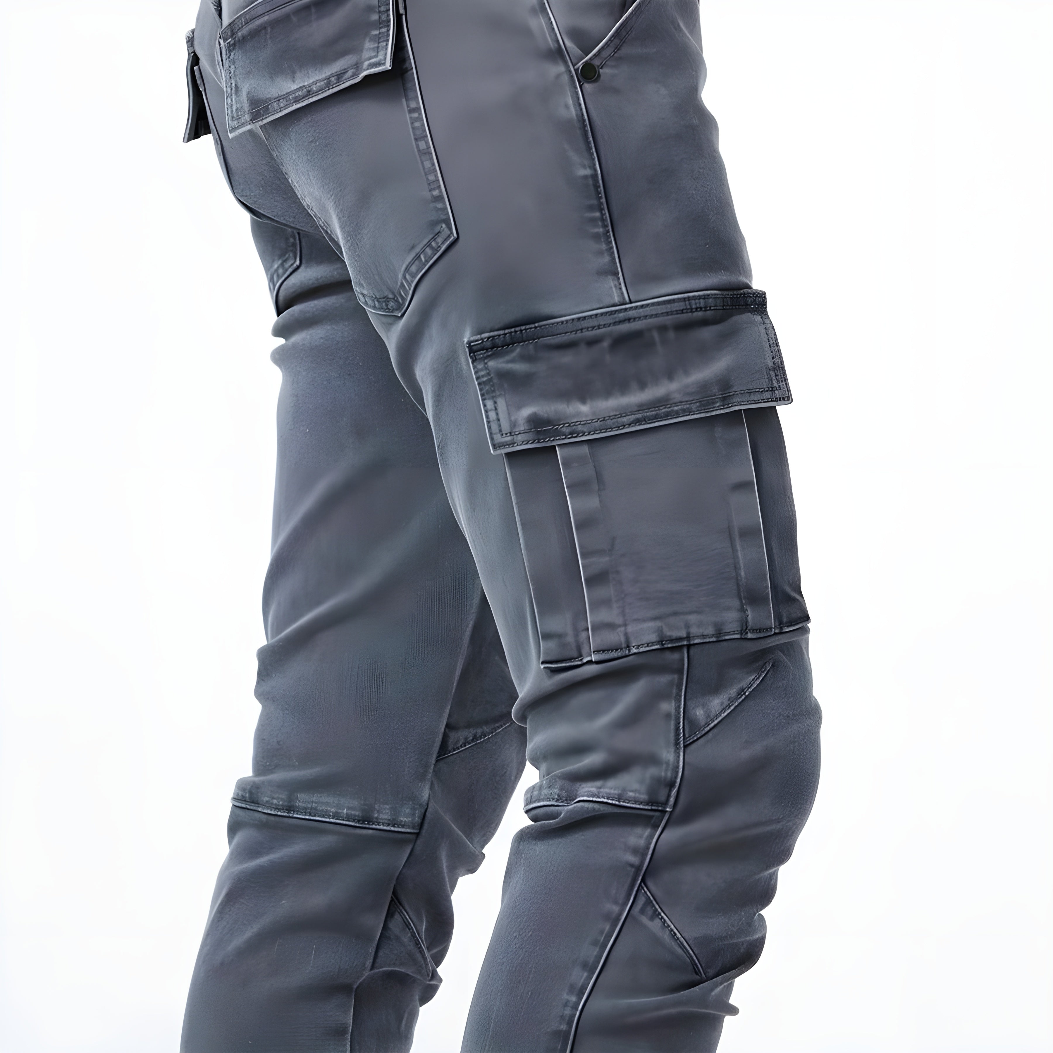 Samuel | Cargo-Hosen aus Stretch-Denim