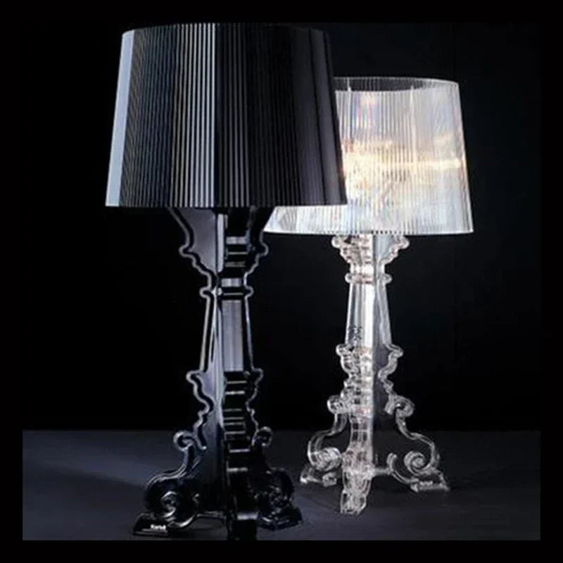 RegalGlow Bourgie Tischlampe – Barocke Eleganz mit modernem Twist