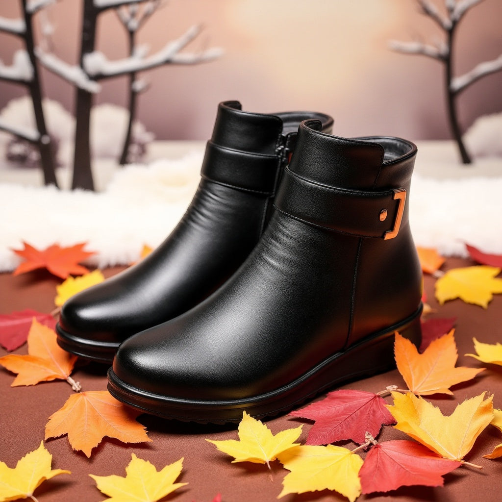 Isabella Orthopädische Stiefel mit elegantem Design und Fußgewölbestütze