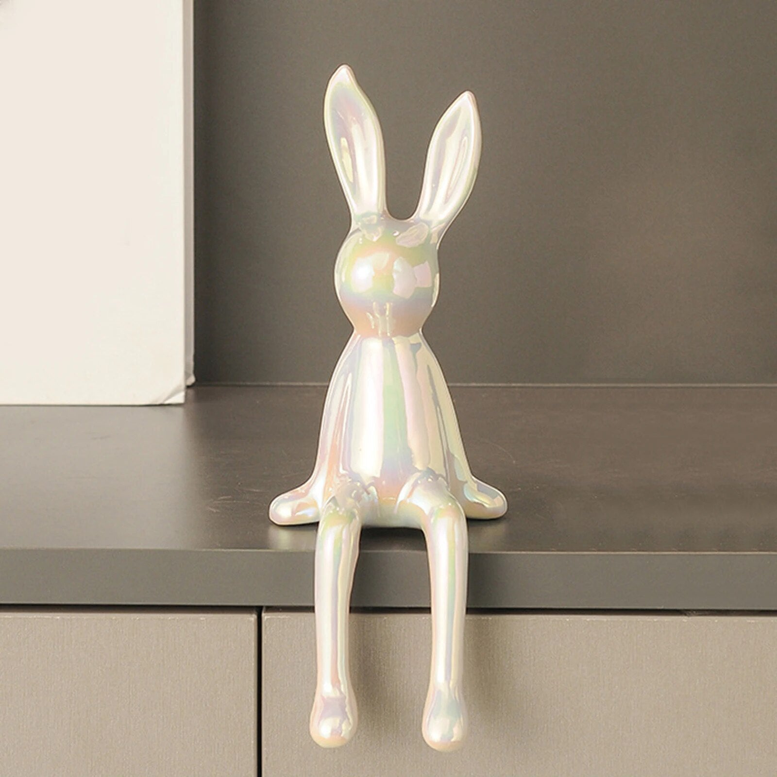 BunnyOrnaments - Moderne Kanin-Hylde-Dekoration
