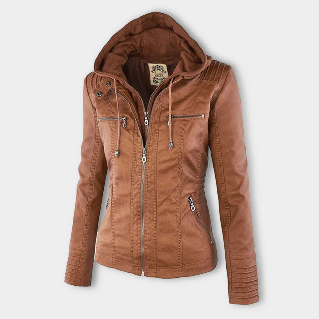 Wetterfester Damen jacke mit Kapuze