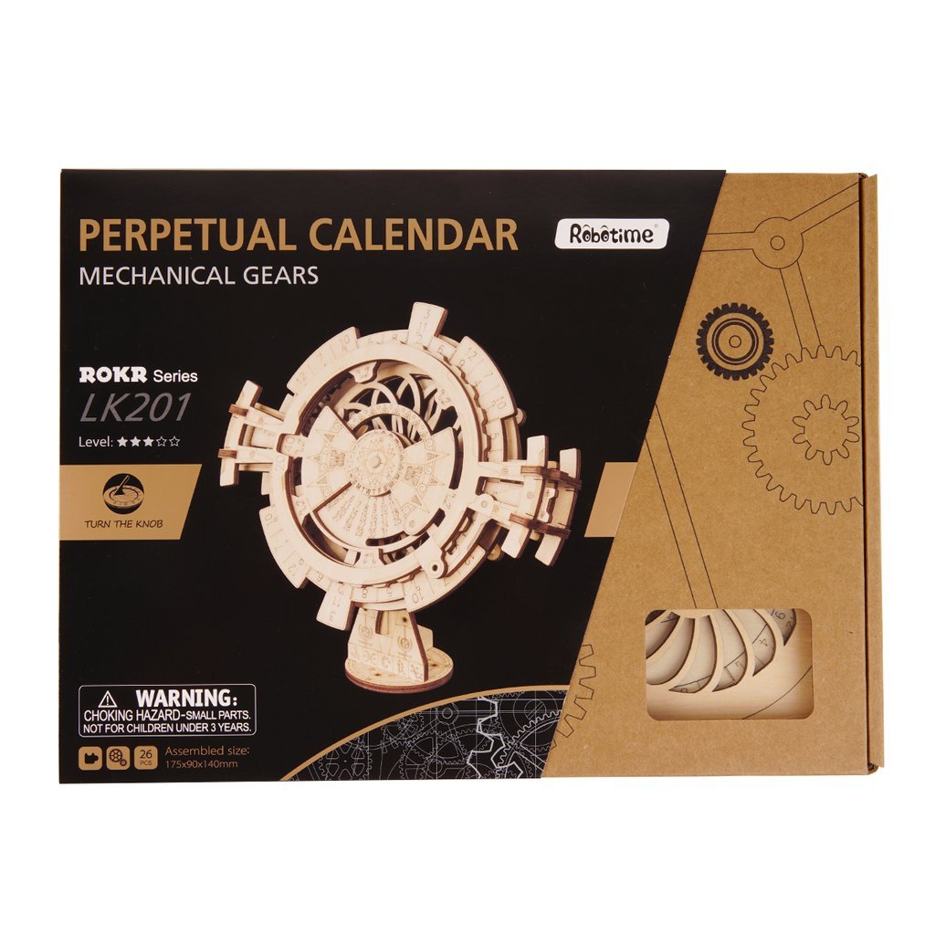 Ewiger Kalender Holzpuzzle