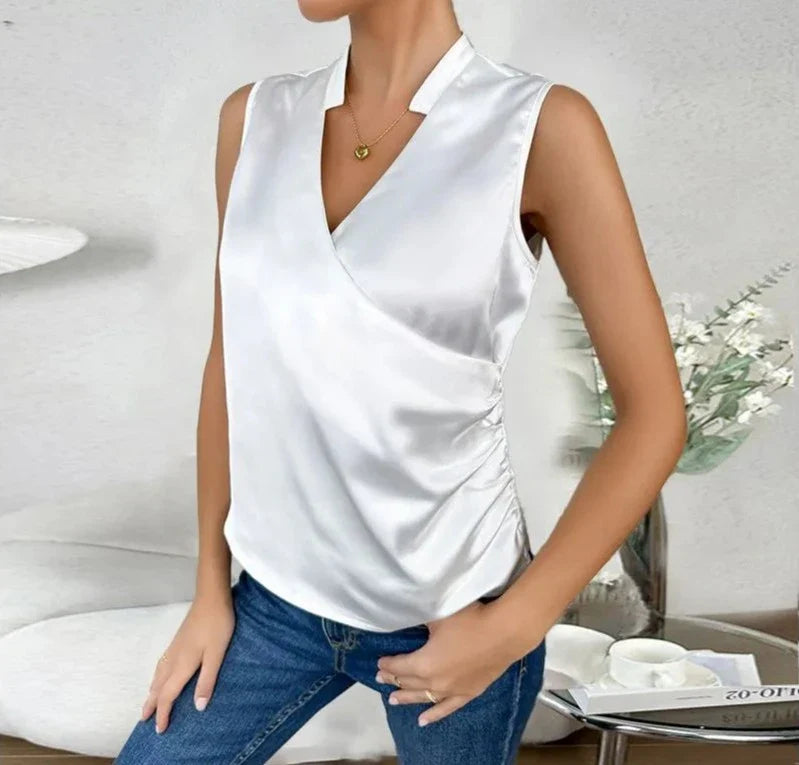 Elegant Chic: Einfarbige Top mit Stil