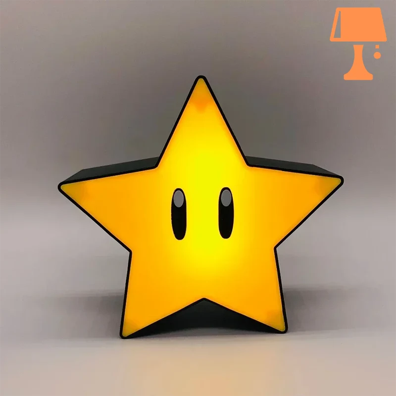 StarGlow - Legende sternförmige Nachttischlampe