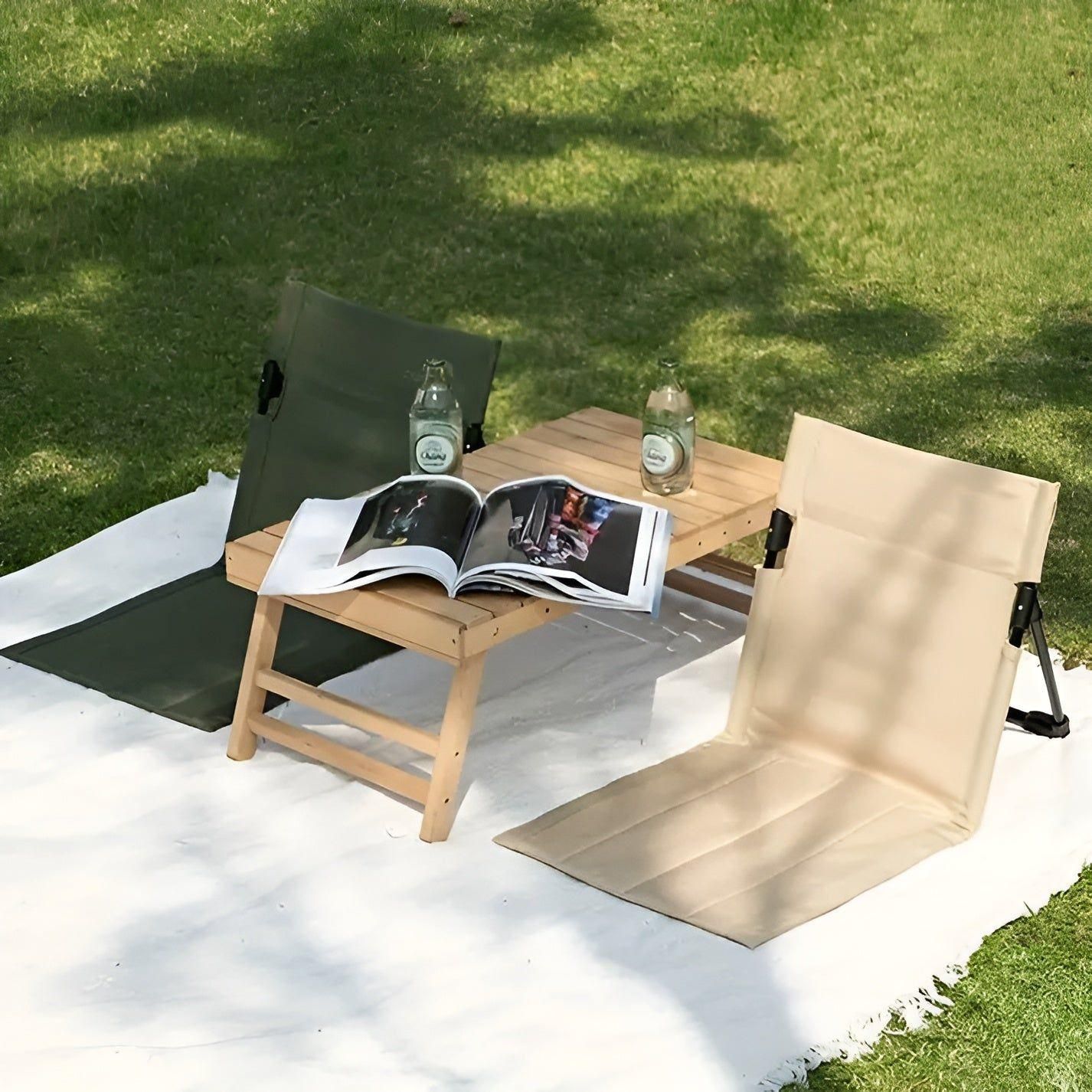CampRelax Klappbarer Outdoor-Stuhl – Leichter Sitzplatz