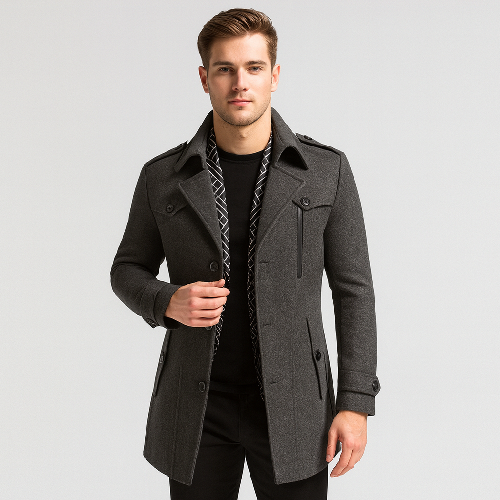 Levin | Tweed-Schalmantel