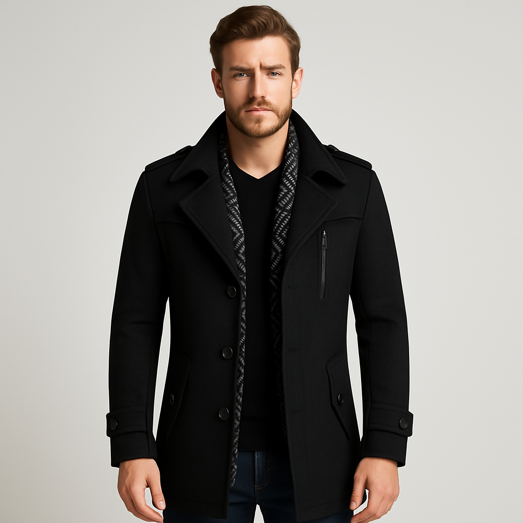 Levin | Tweed-Schalmantel