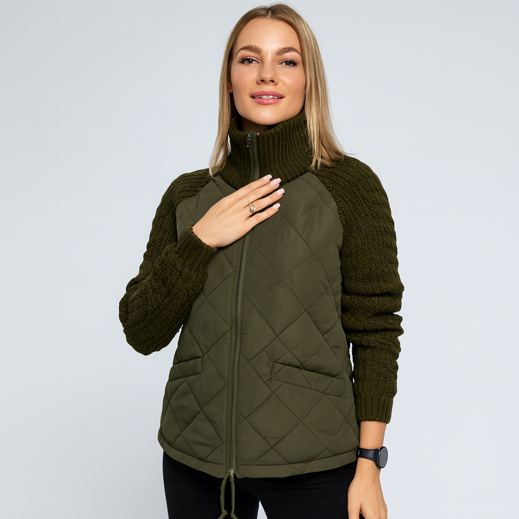 Lianne | Raffinierte Strick-Lagenjacke