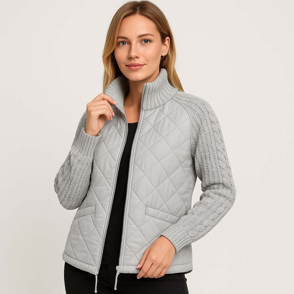 Lianne | Raffinierte Strick-Lagenjacke