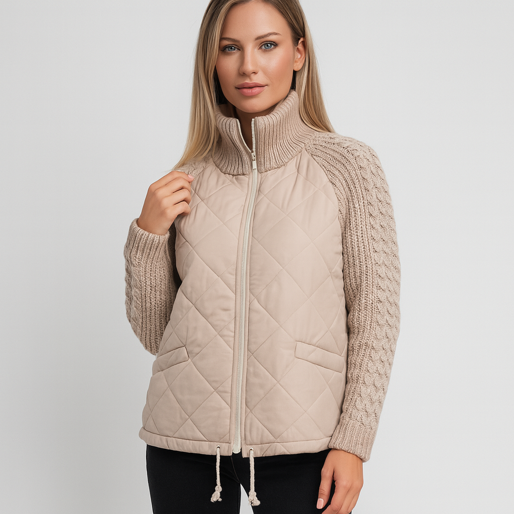 Lianne | Raffinierte Strick-Lagenjacke