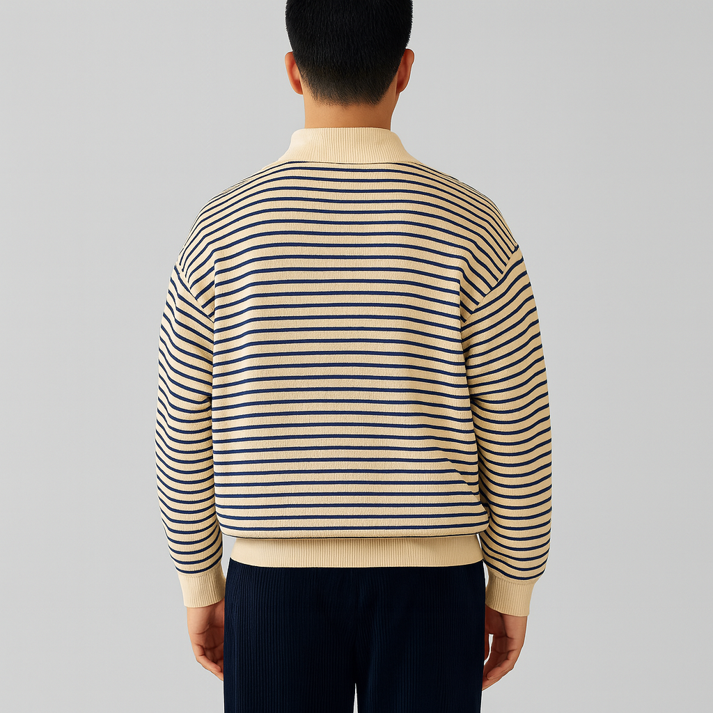 Loran | Gestreifter Pullover für Herren