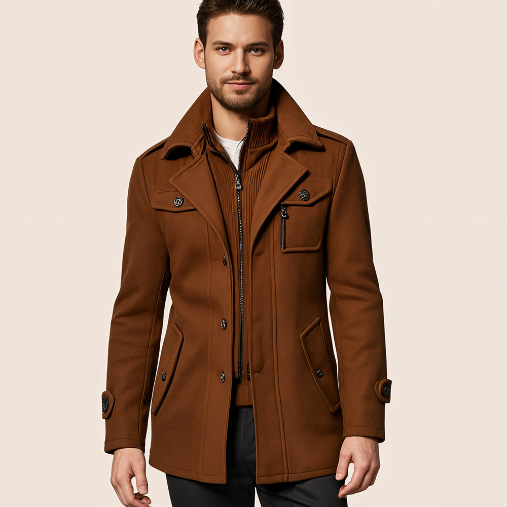 Lucas Classic – To-in-One Jacke für Herren, Stilvoll und Bequem