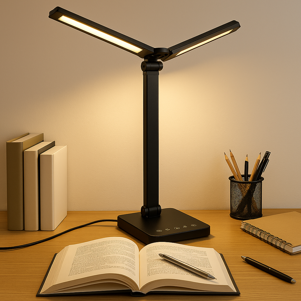 Luméno | Verstellbare, faltbare LED-Schreibtischlampe