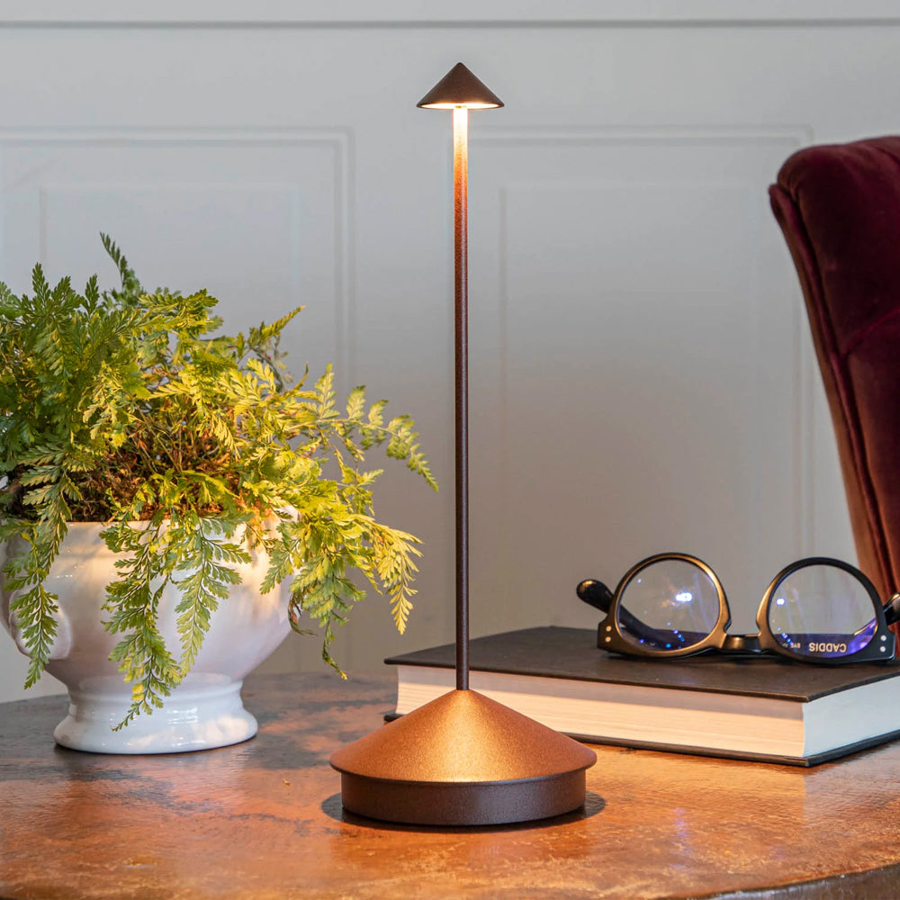 LumiZen | Stilvolle, Wasserdichte & Dimmbarer Kabellose LED-Tischlampe