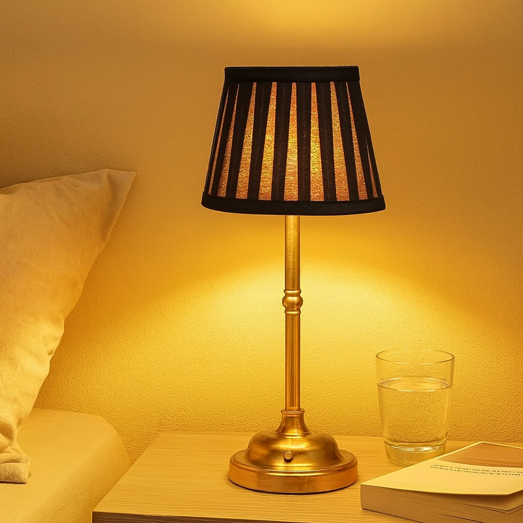 Lumora | Elegante kabellose LED-Tischleuchte