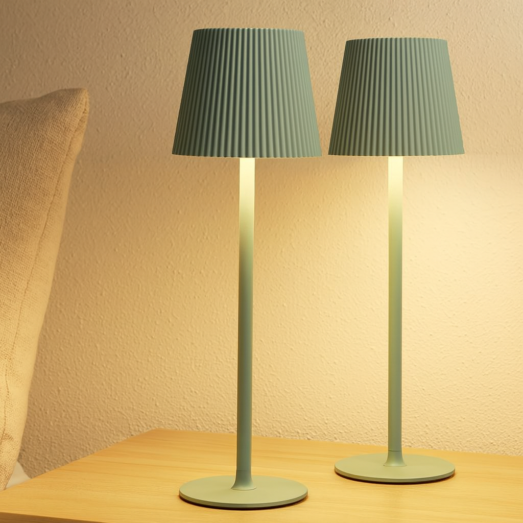 Lumora | Wiederaufladbare LED-Schreibtisch- und Nachttischlampe