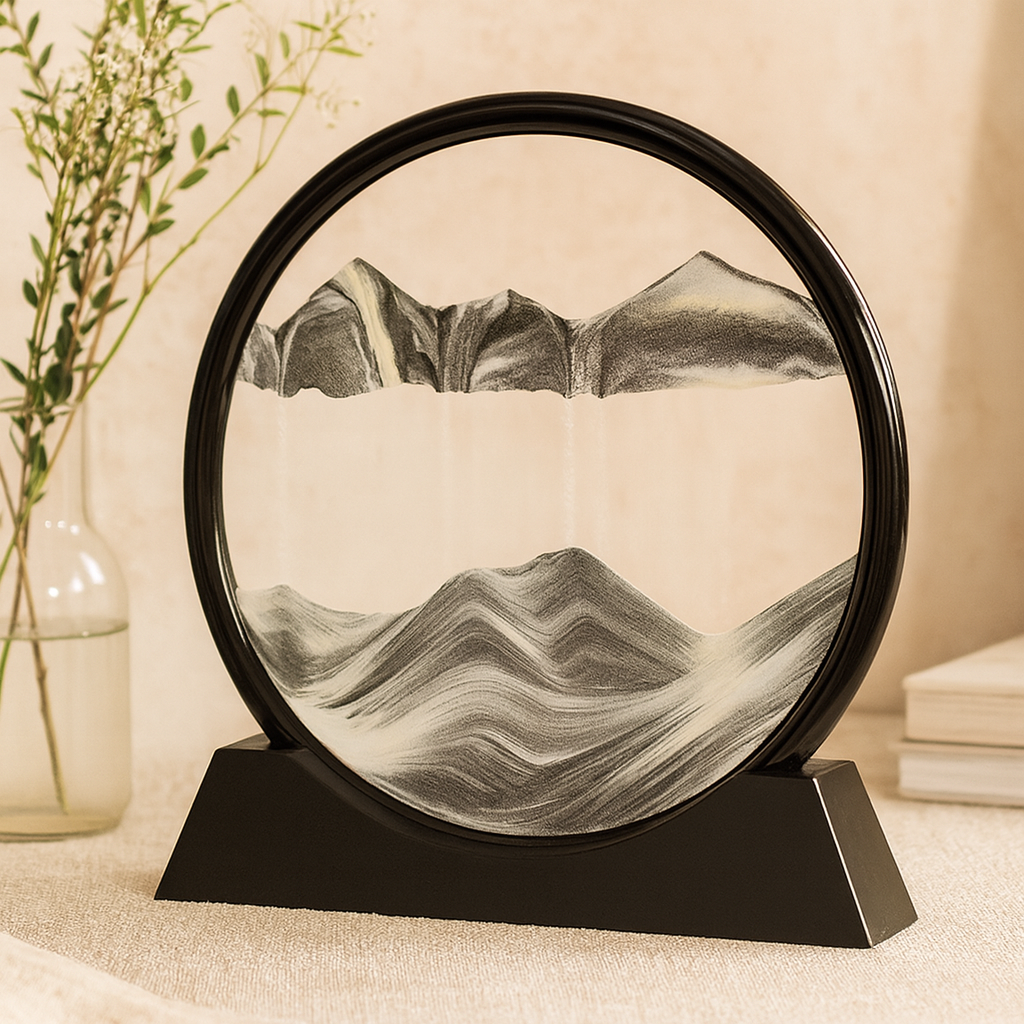 Lunareve | Kinetische Sandlandschaft Ornament