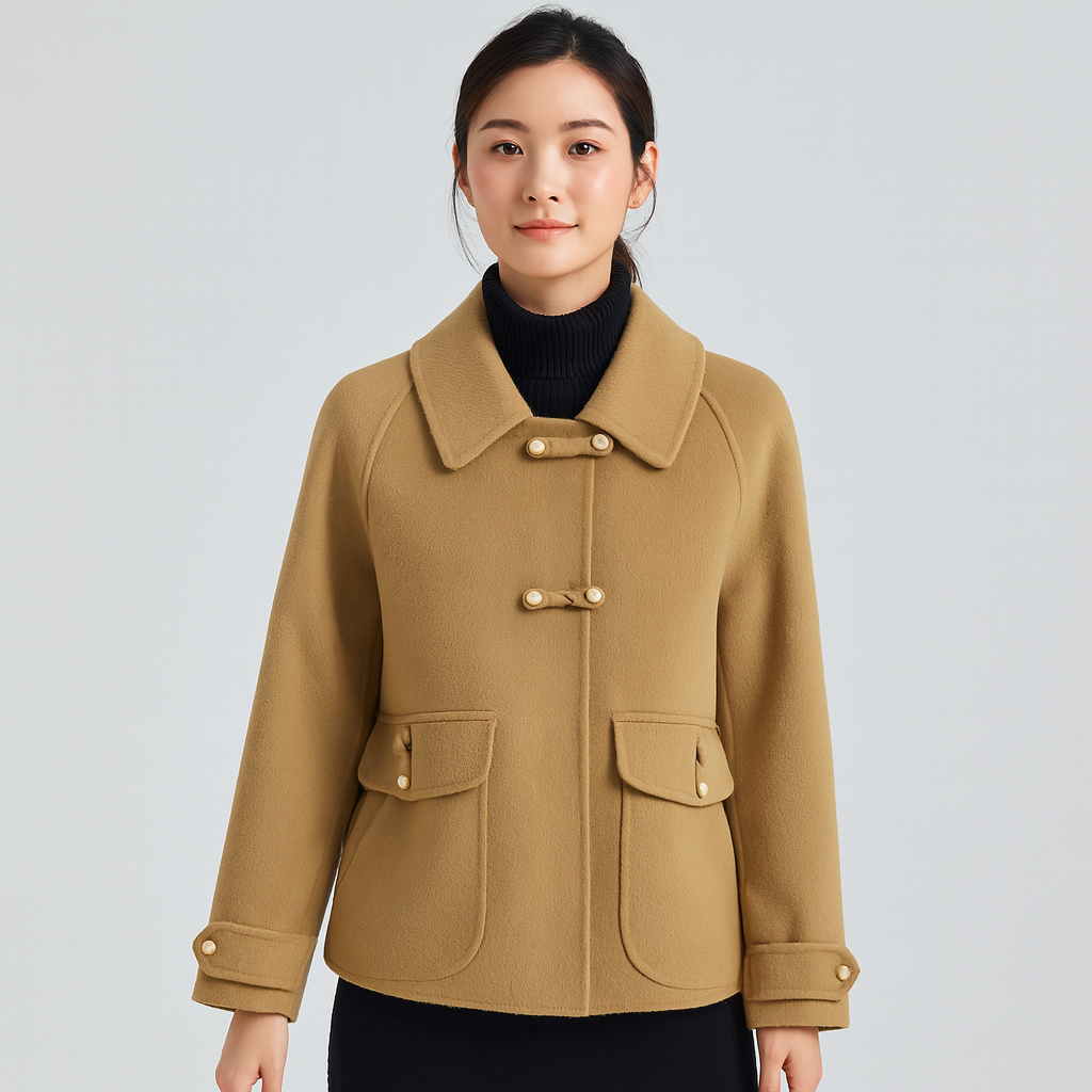Lunavia | Eleganter Mantel aus Wollmischung